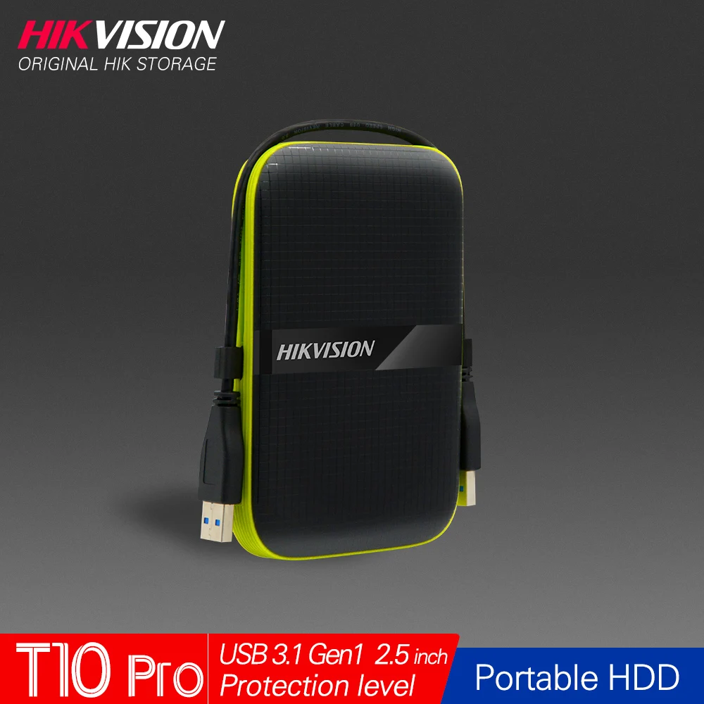 Hikvision оригинальный портативный жесткий диск 1 ТБ внешний HDD 2 USB3.1 Gen1 мобильный