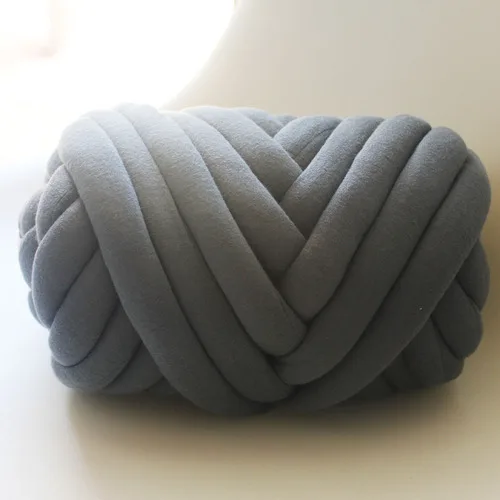Diy woven blanket home sofa handmade thick wool woven blanket sofa blanket pet cat litter pillow wrapped bed anti-collision - Цвет: G Thick section