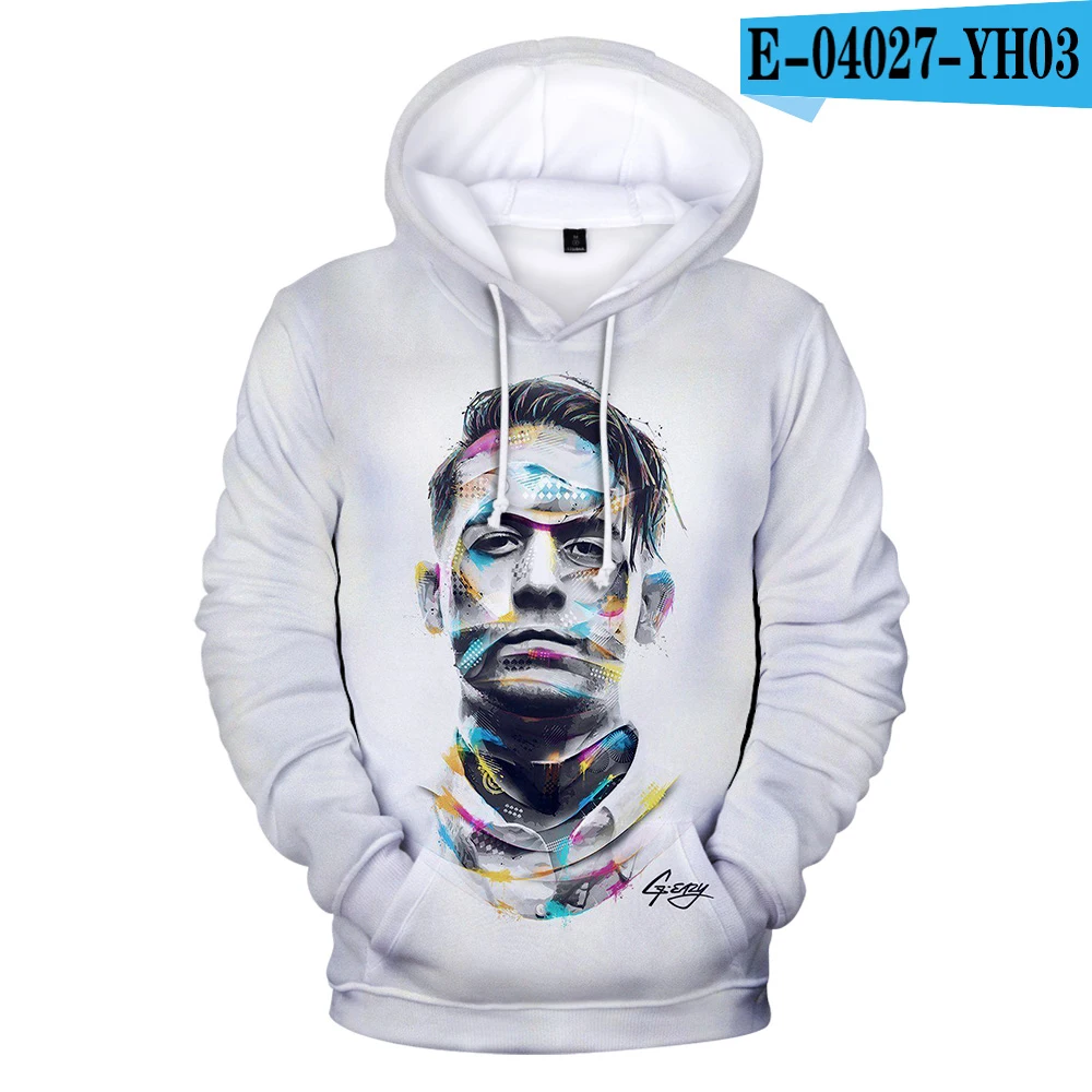 Американский рэппер G-Eazy Джералд Эрл гиллум молодой Джералд 3d печать толстовка с капюшоном для мужчин/женщин Повседневная Хип-хоп толстовки Одежда - Цвет: YH03