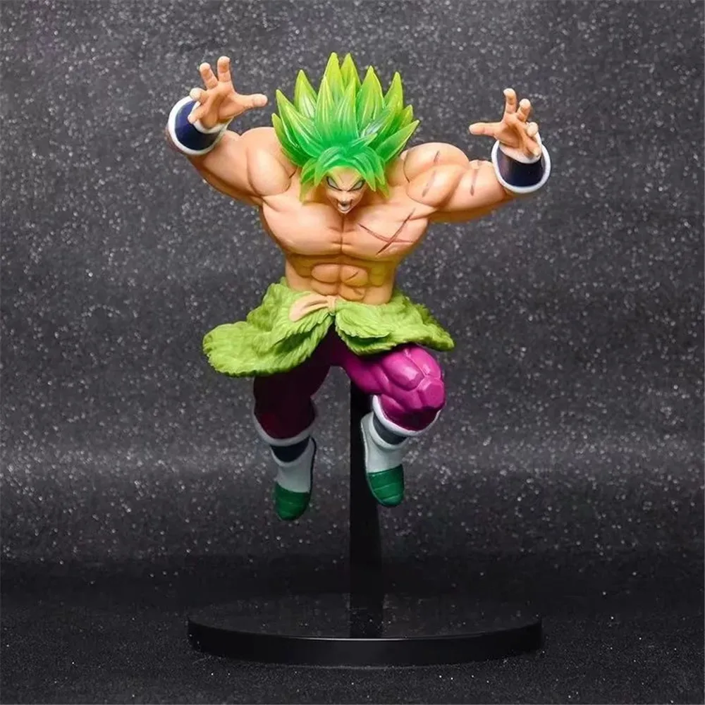 Anime Figures Dragon Ball Z Broly Broli Super Saiyan PVC Toys Action Figurine Roar Broly Dragonball Model Brinquedos Xmas Gift