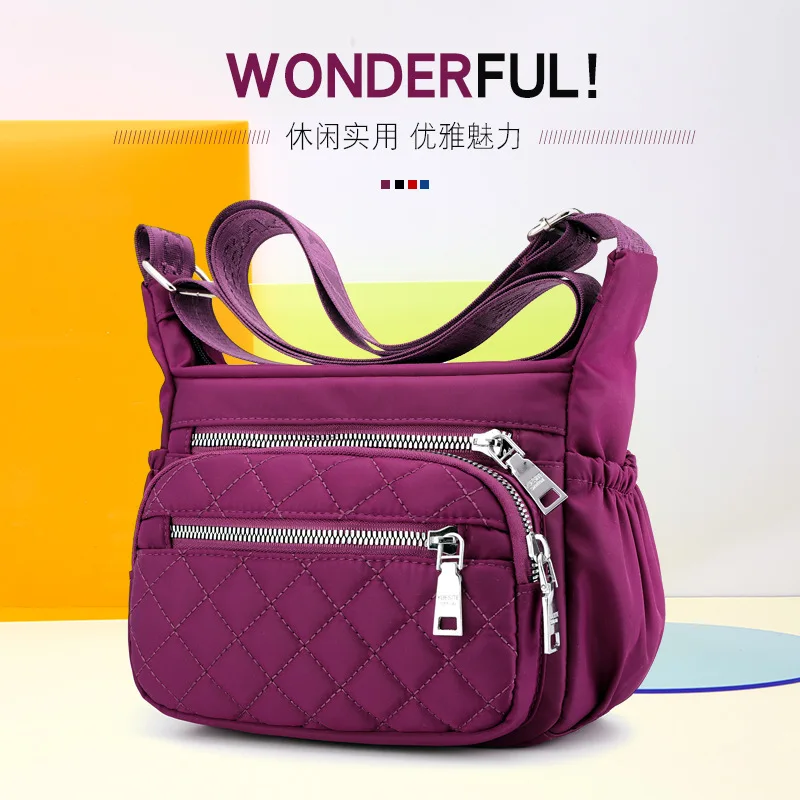 

2019 New Style WOMEN'S Bag Women's Crossbody Bag Women's Nylon Bag Waterproof Single-shoulder Bag