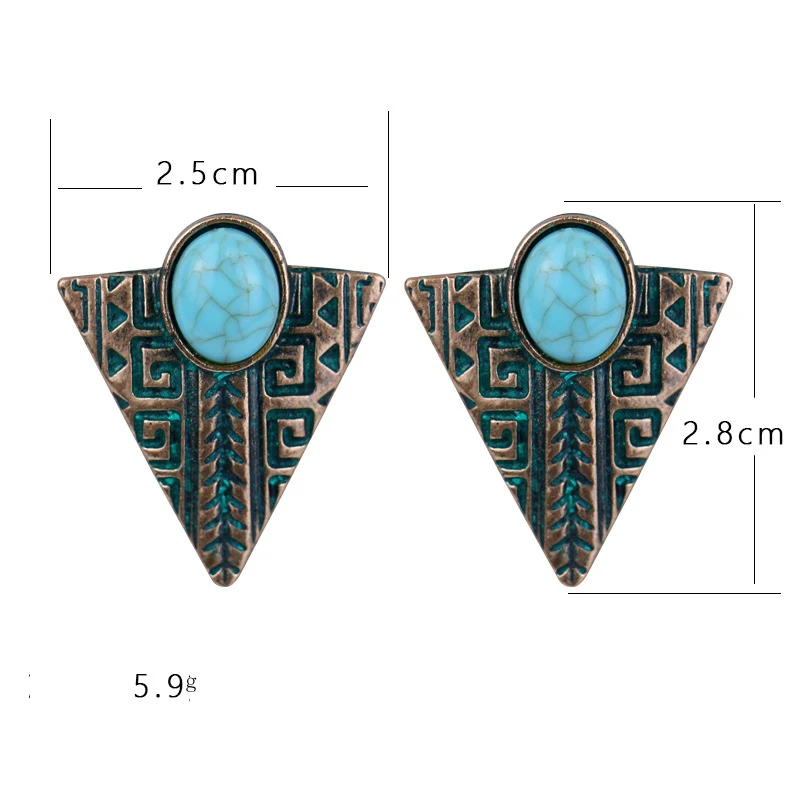 Exknl Fashion Vintage Drop Earrings For Women Alloy Crystal Ethnic Beads Boho Flower Earrings Colorful Dangle Earrings Jewelry