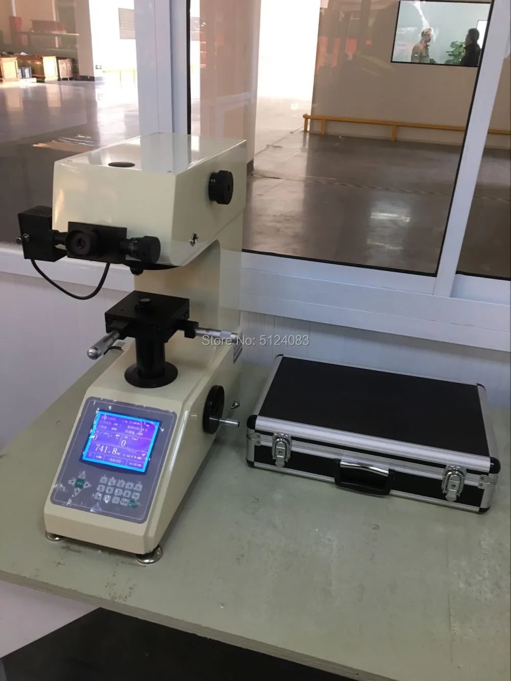 HV-1000 ЖК-дисплей Vickers прибор для измерения Микротвердости/Твердомеры по методу Виккерса оборудование
