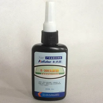 

Newly 50ML K-300 UV Glue Curing Adhesive Transparent Crystal Glass Bonding Repair Liquid Glue DOD886