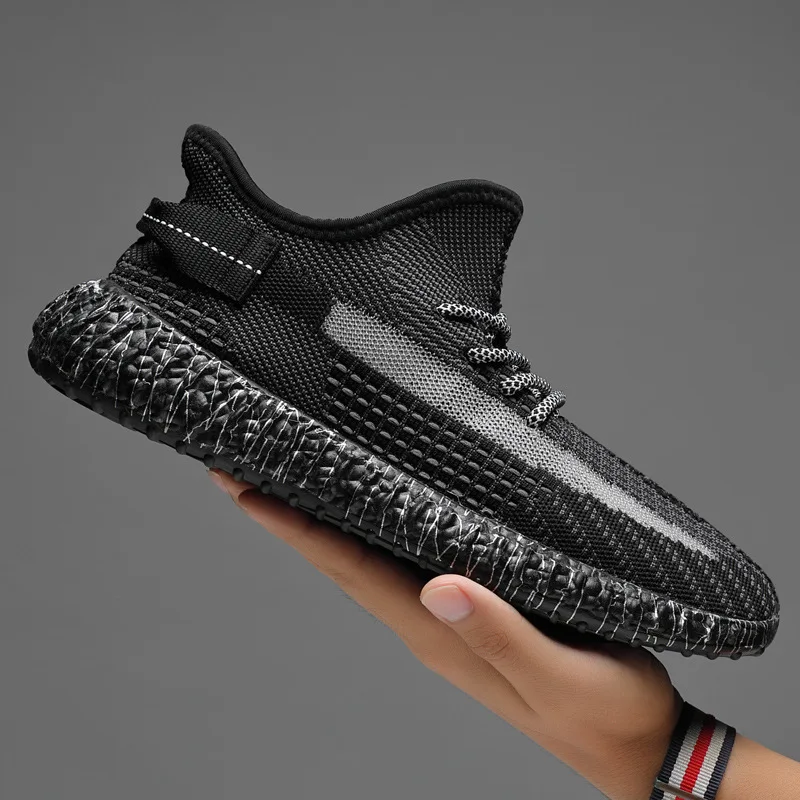 

2019 New Style Thin Mesh Shoes Korean-style Trend Versatile MEN'S SHOES Summer Breathable Cloth Shoes Sports Casual Running Tren