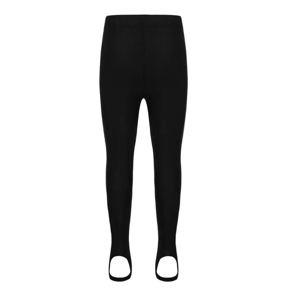 TiaoBug Kids Teens Dance Pantyhose Stockings Stirrup Legging Tight Children Unisex Boys Girls Yoga Gymnastics Ballet Dance Pants