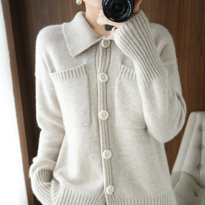 pure wool long sweaters for ladies