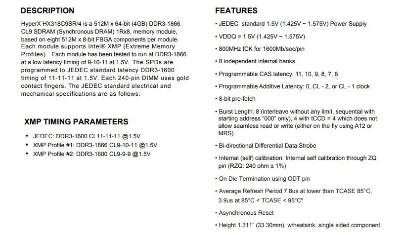 Оперативная память kingston HyperX Savage DDR3 4G 8G 1600MHz 1866MHz 2133MHz 2400MHz 4GB 8GB 1,5 v PC3-12800 240-Pin DIMM для рабочего стола