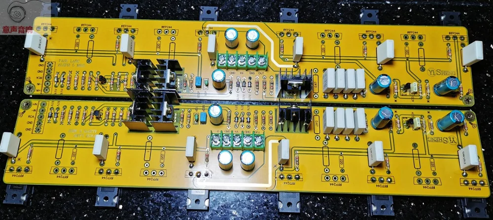 PASS A5 single-ended class A power amplifier board / with balanced input unbalanced input / (set of 2)