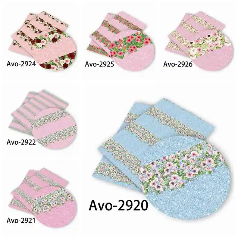 

Diy-Everyday Diy 30*135cm Printed Faux Synthetic Leather Vinyl for Bow,DIY handmade Materials 2926