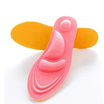 

1 Pair High quality 4D Sport Sponge Soft Insole High Heel Shoe Pad Pain Relief Insert Cushion Pad for women and men