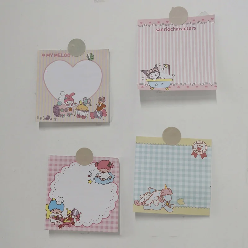 50 Sheets Cute Cartoon Memo Pad Student Decorative Diary Non Sticky Notes Scrapbooking Diy Kawaii Notepad School Stationery 5