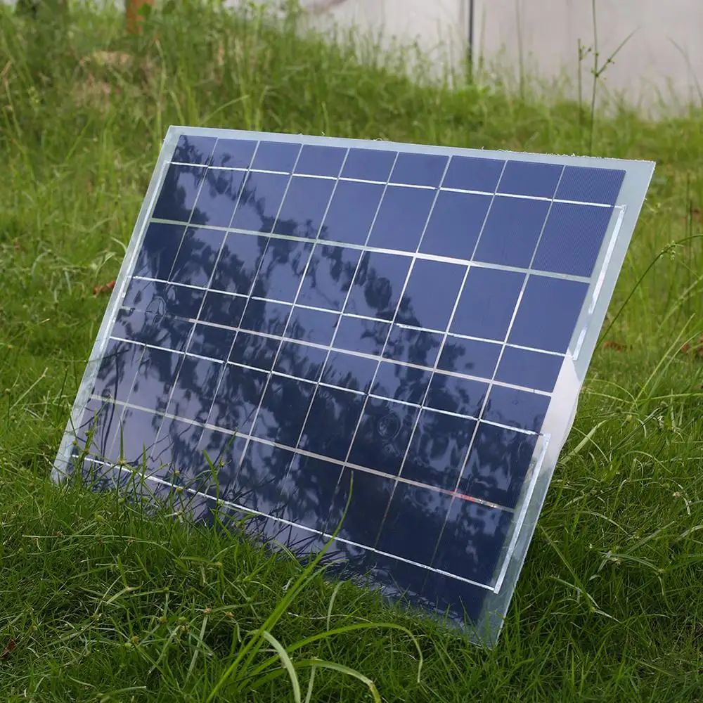 

Flexible Solar Panel 30W 18V Solar Energy cell Car Battery Charger (Send Alligator Clip)