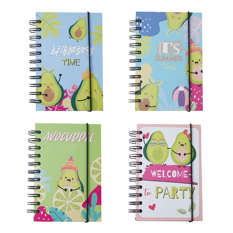 2022 Avocado Teacher Planner Student Academic Elastic Strap 336 Dated Pages Classic A6 Spiral Daily | Канцтовары для офиса и