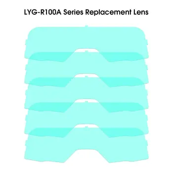 

YESWELDER 5 PCS Outer Replacement Lens for LYG-R100A Series Welding Goggles