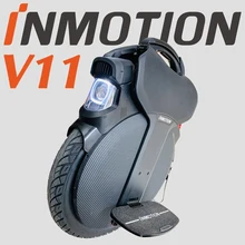 INMOTION-monociclo eléctrico V11, monociclo eléctrico de una rueda, suspensión neumática, soporte, 2020 en stock