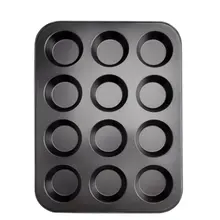 Формы для выпечки из шести элементов формы с антипригарным покрытием Шесть-чашка непрерывной формы Яйцо Тарт, пирожное пресс-форма для маффинов Muffin пресс-форм для выпечки лоток для инструментов