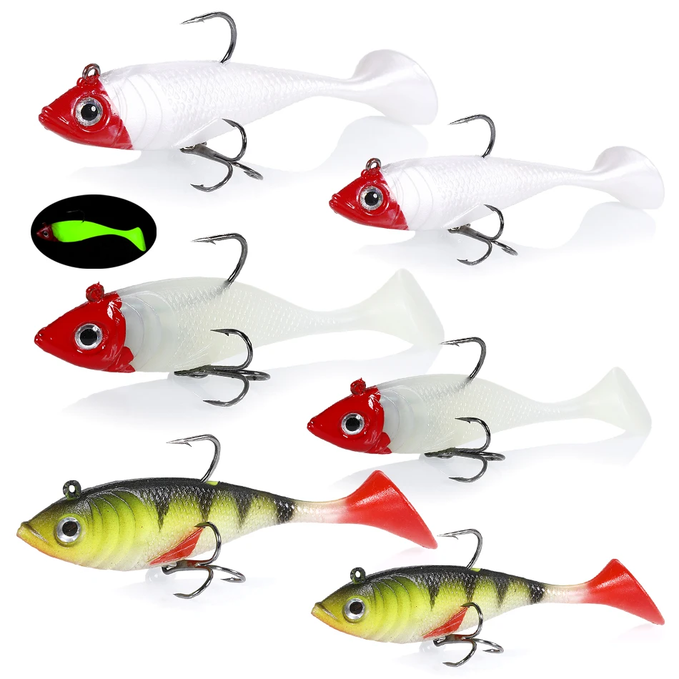 

1PCS Silicone Bait Lures Fishing 11g 20g Wobler Lead Plating Fish Soft Lure Spiners Carp Artificial Fishing Tackle for Fishing