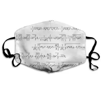 

Complex Math Equation Special Dust Mouth Mask Reusable Anti-Dust Face Mask Adjustable Earloop Skin Protection