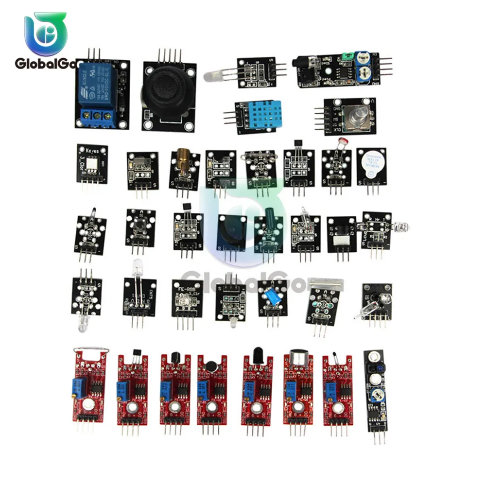 35 в 1 сенсорные модули стартовый набор для arduino переключатель модуль датчик