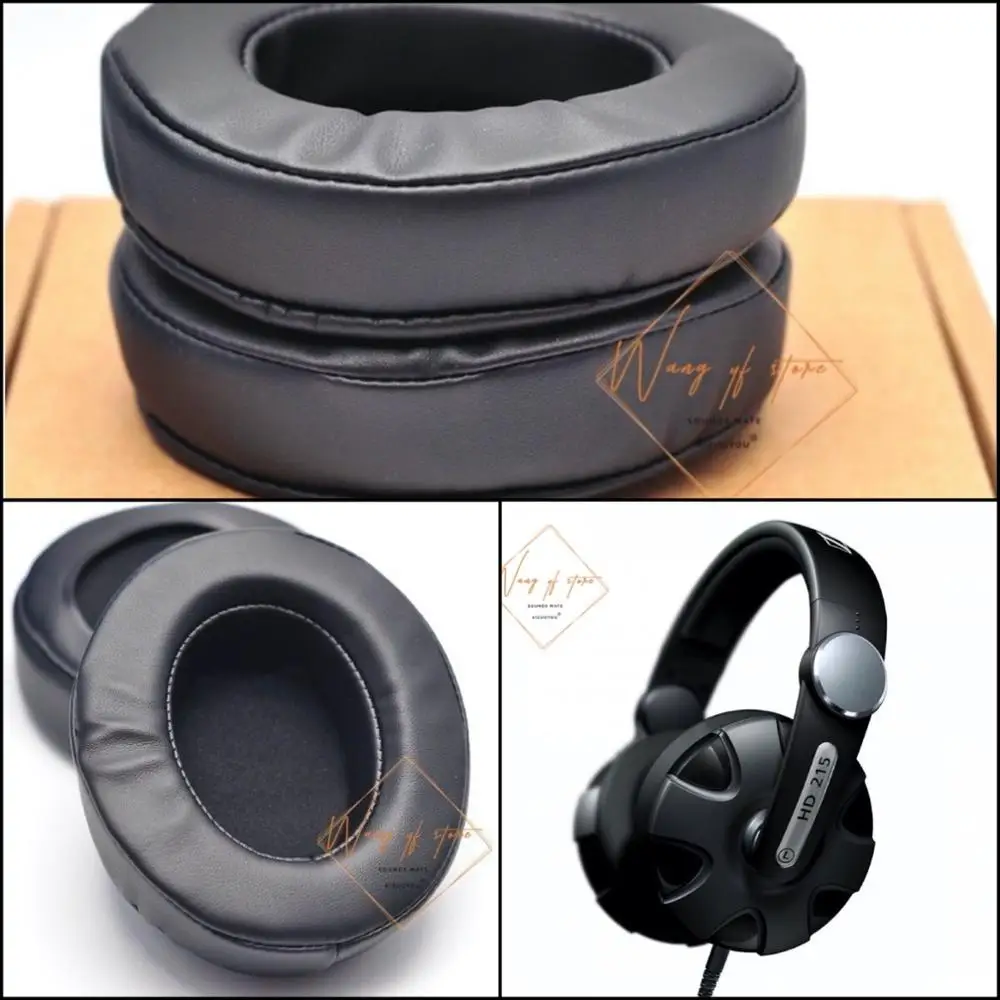 Thick Foam Ear Pads Cushion For Sennheiser HD215 HD215 II Headphones Perfect Quality Not Cheap Version