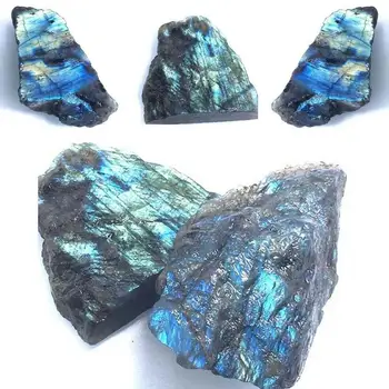 

Natural Rough Crystal Moonstone Healing Mineral Specimen 70-150g Random Delivery