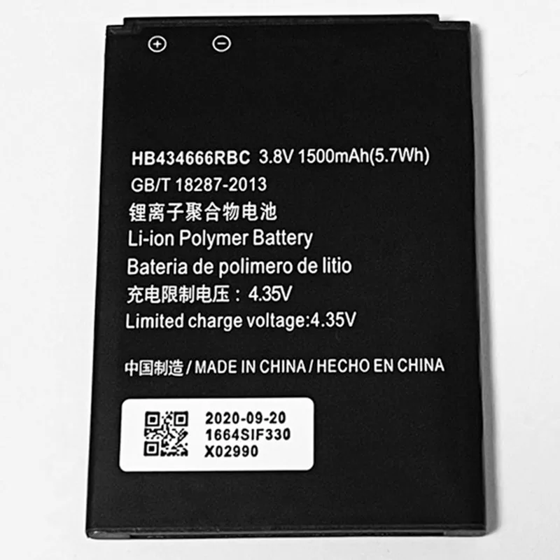 3 8 V 1500mAh HB434666RBC для Huawei E5575 E5575s 210 E5577c 320 4G LTE WIFI Роутер батарея маршрутизатора|battery for