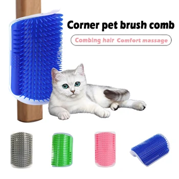 

Corner Pet Brush Comb Fur Grooming Convenient Massaging Tool Hairs Removal Comb Dogs Cats Brush Corner Groomer Pets Supplies