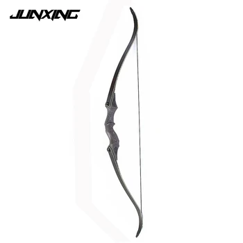 

60 inches American Recurve Bow 30-60 LBS with 15 inches Riser for Right/Left Hand User Archery Bow Hunting Shooting