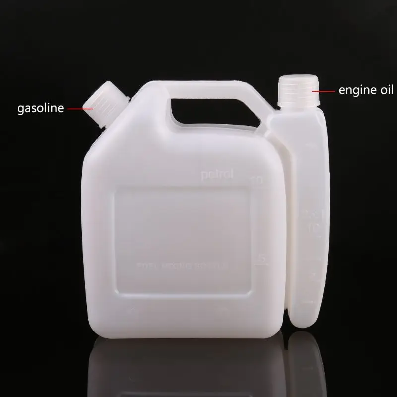 1.5L литр 2-х тактный бензиновый топливный масло бутылка для смешивания Танк
