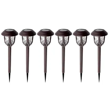 

6/10pcs New Waterproof Outdoor Solar Power Lawn Lamps LED Spot Light Garden Path Landscape Decoration Lights Luminaria Solar