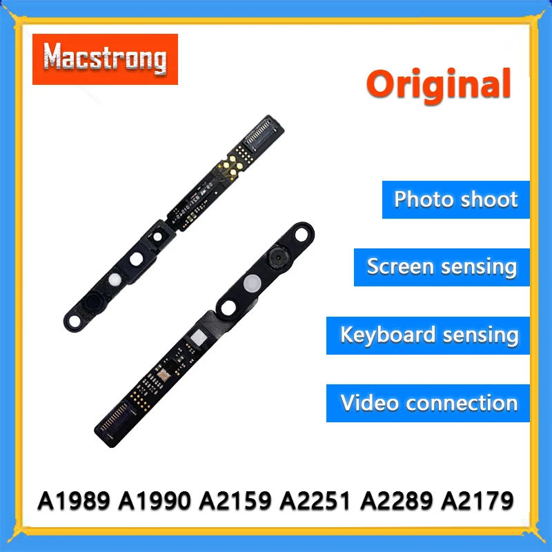 Câmera Original para Macbook Pro Webcam Board A1706 A1707 A1708 A1989 A1990 A2159 A2289 A2338 A2141 ar 13 Polegadas A1932 A2179 A2337