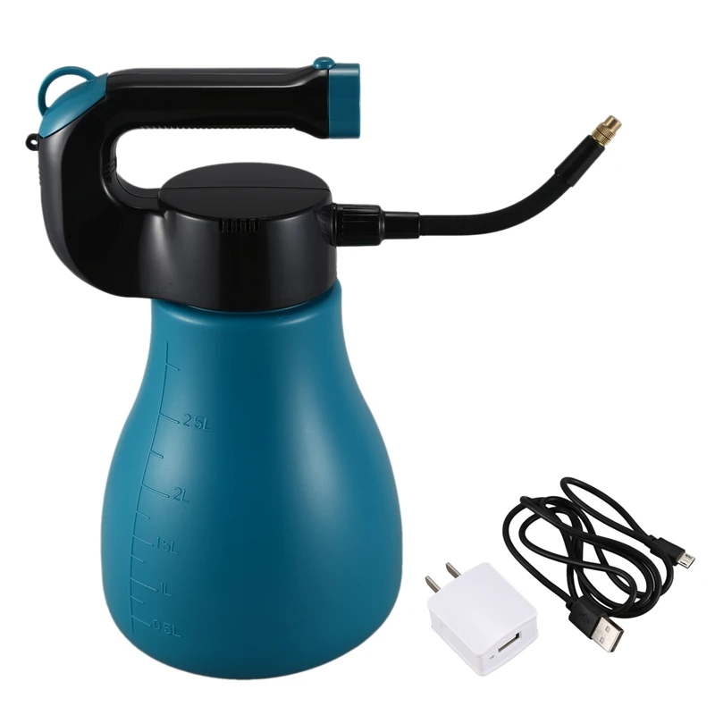 3000ML Capacity Hand Held Electric Spray Pot Portable Mist Nozzle