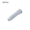 uxcell 100pcs 6mmX30mm Plastic Expansion Pipe Column Concrete Anchor Wall Plug Gray  for Home Garden DIY Application ► Photo 3/4