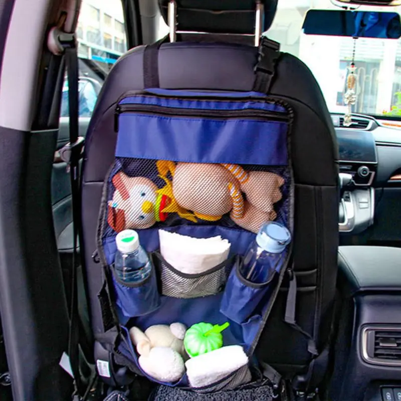 Сумка для хранения автомобильных сидений с несколькими карманами, органайзер, сумка на заднее сиденье автомобиля, автомобильные аксессуары D08C