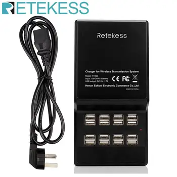 

Retekess TT002 16 Port USB Charger Base 35W USB Charging Dock for Wireless Tour Guide System F9446A
