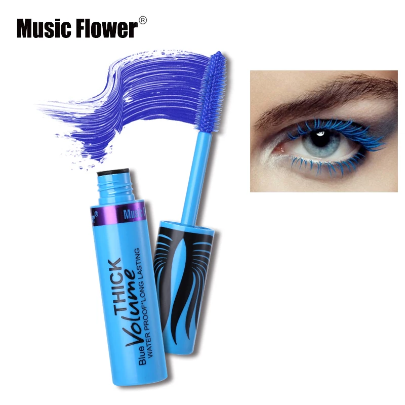 Тушь для ресниц Music Flower 5 цветов 3D тушь Водостойкая завивки долговечная