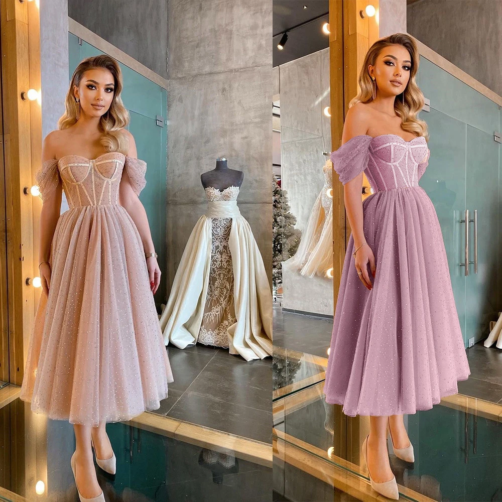 mid evening dresses