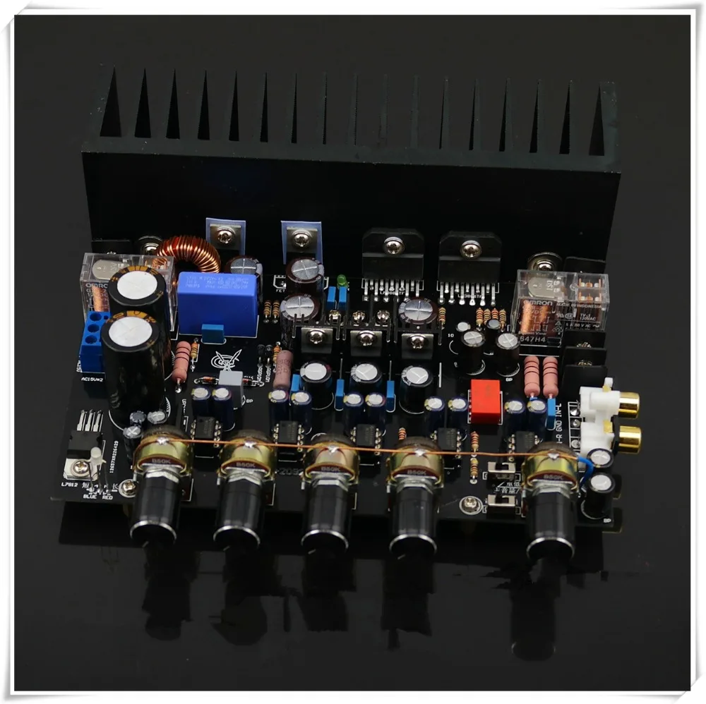 Плата цифрового усилителя мощности LM3886 IRS2092 2022 каналов DIY/готовая UPC1237 схема