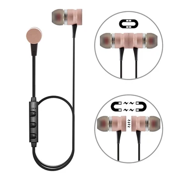 

LY-11 Universal Bluetooth Stereo Sport Earphone Handfree Magnetic Headphone Noise Cancelling Wireless Headphone