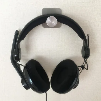 

Headphone Hanger Wall Mount Gaming Headset Holder Metal Earphone Holder Stand for All Headphone Size B88