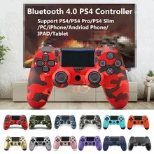PS4 Gamepad Wireless Bluetooth Joypad 6-Axis Dual Vibration Game Controller For PS3 PC Laptop Smartphone Call of Duty Joystick
