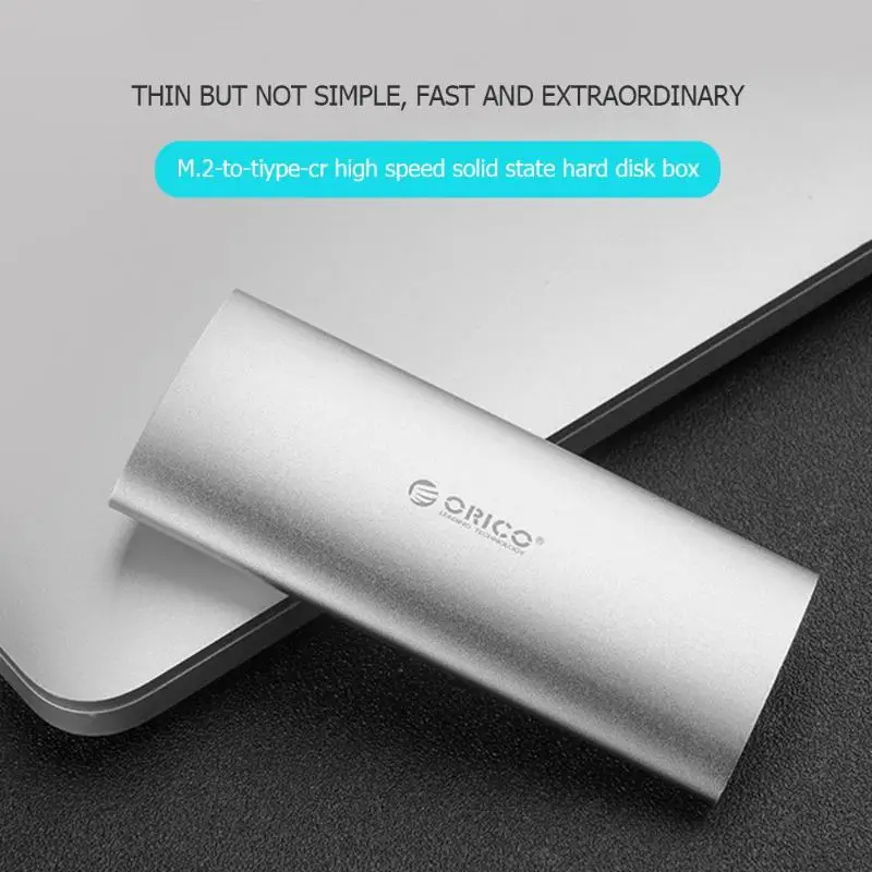 Чехол ORICO m2 SSD USB 3,1 type-C для внешнего жесткого диска SATA Корпус type C M.2 B чехол с твердотельным диском m.2 SSD Box