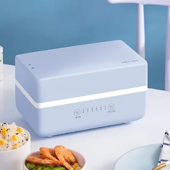 

220V Portable Electric Rice Cooker Appliance Ceramic Liner Lunch BoxHot Dish Insulation Heating Food Container Warmer Cooking