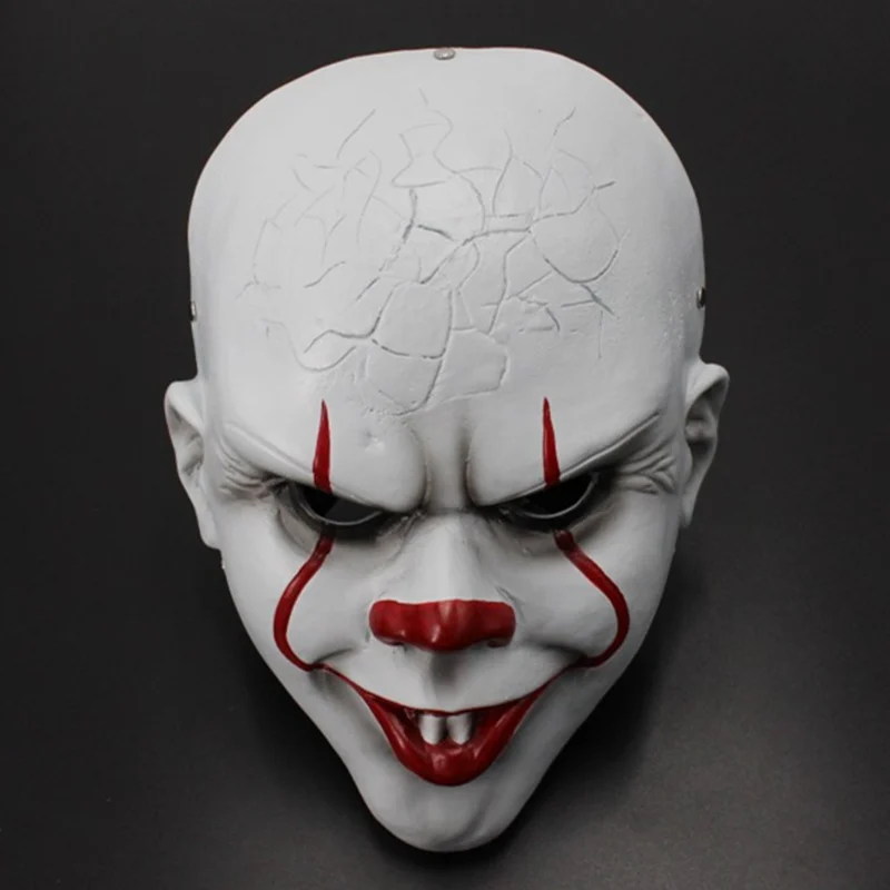 

Stephen King's It: Chapter Two Pennywise Clown Cosplay Resin Mask Props Halloween Costumes Props