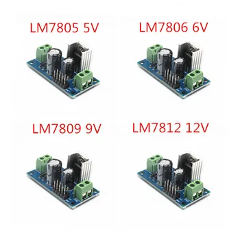 

1PCS LM7805 LM7806 LM7809 LM7812 DC/AC Three Terminal Voltage Regulator Power Supply Module 5V 6V 9V 12V Output Max 1.2A