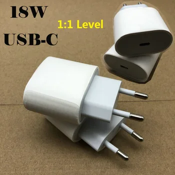 

10pcs Original Quality 18W USB C Fast Charging PD Charger for i11 Pro Max X XS Max Genuine USB Type C EU US Travel Power Adapter