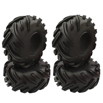 

4PCS RC Rock Crawler 2.2 inch Tires Soft 140mm Tyre With Foams for Axial Wraith RR10 SCX10 Jeep Wrangler TRX-4 TRX4 2.2 WHEEL