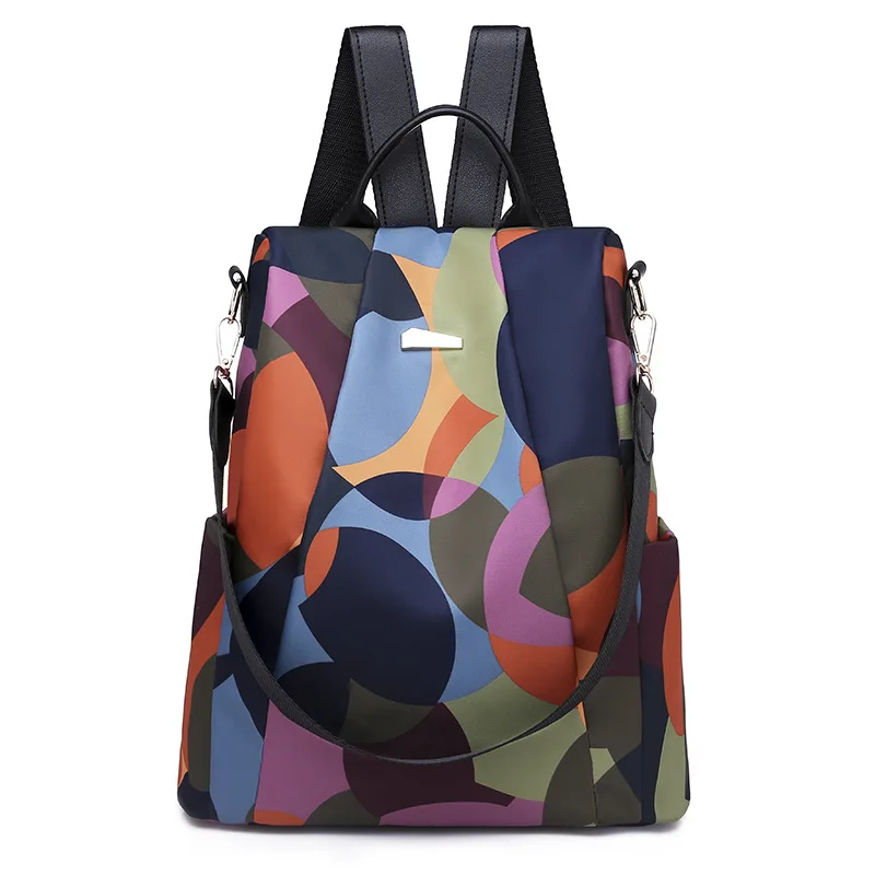 Рюкзак с защитой от краж с стиль корейско-Стиль универсальные нейлоновые Водонепроницаемый уличная женская сумка мульти-функциональный рюкзак родов