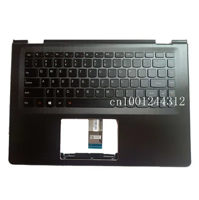 Для lenovo YOGA 500-14 500-14IBD 500-14ISK 500-14IHW 500-14ACL Flex3-14 Упор для рук верхний чехол и Клавиатура США